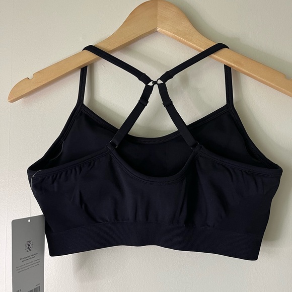 Athleta Renew Bra D-DD - Black Sports Bra NWT - Picture 6 of 8